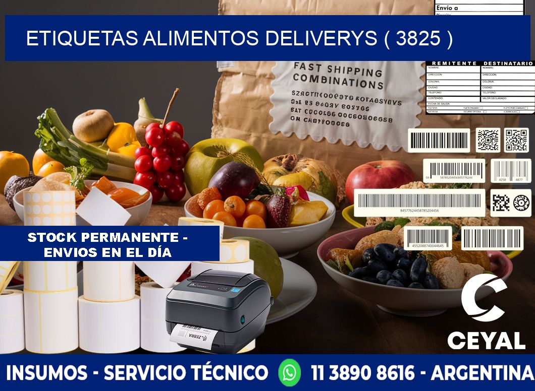 etiquetas alimentos deliverys ( 3825 )