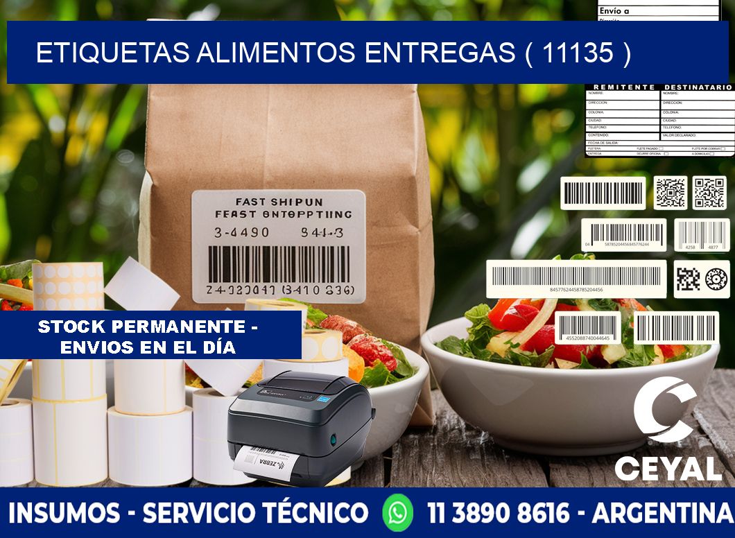 etiquetas alimentos entregas ( 11135 )