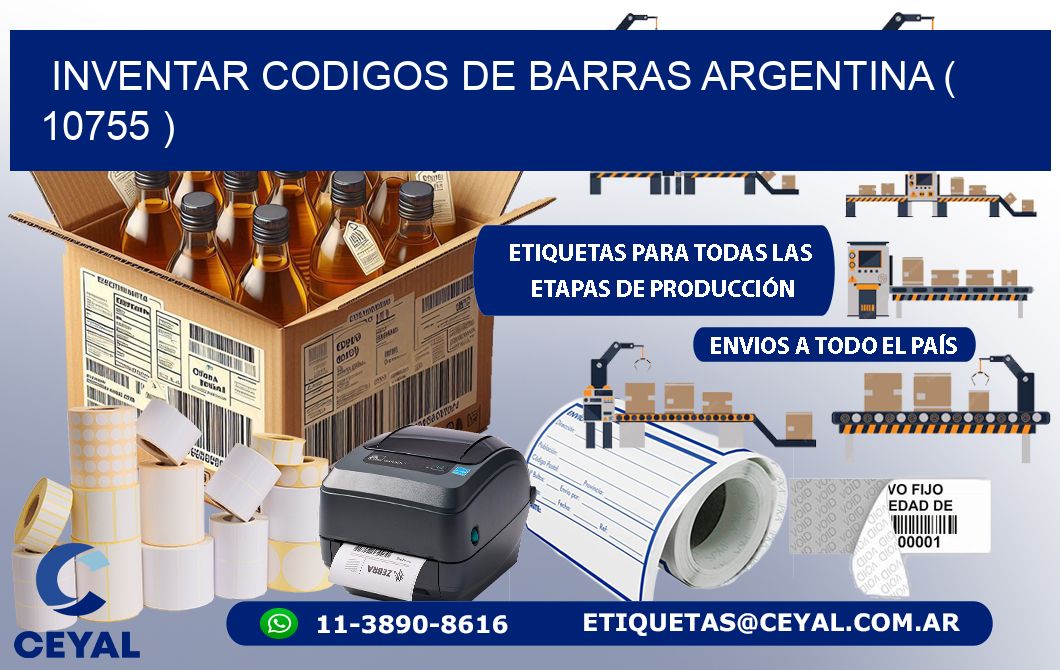 inventar codigos de barras argentina ( 10755 )