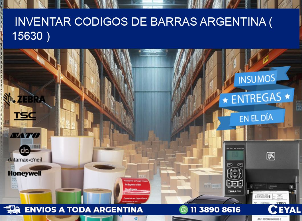 inventar codigos de barras argentina ( 15630 )