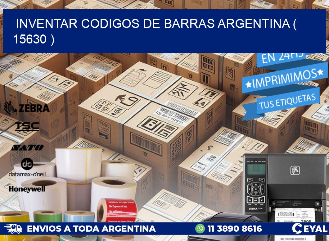 inventar codigos de barras argentina ( 15630 )