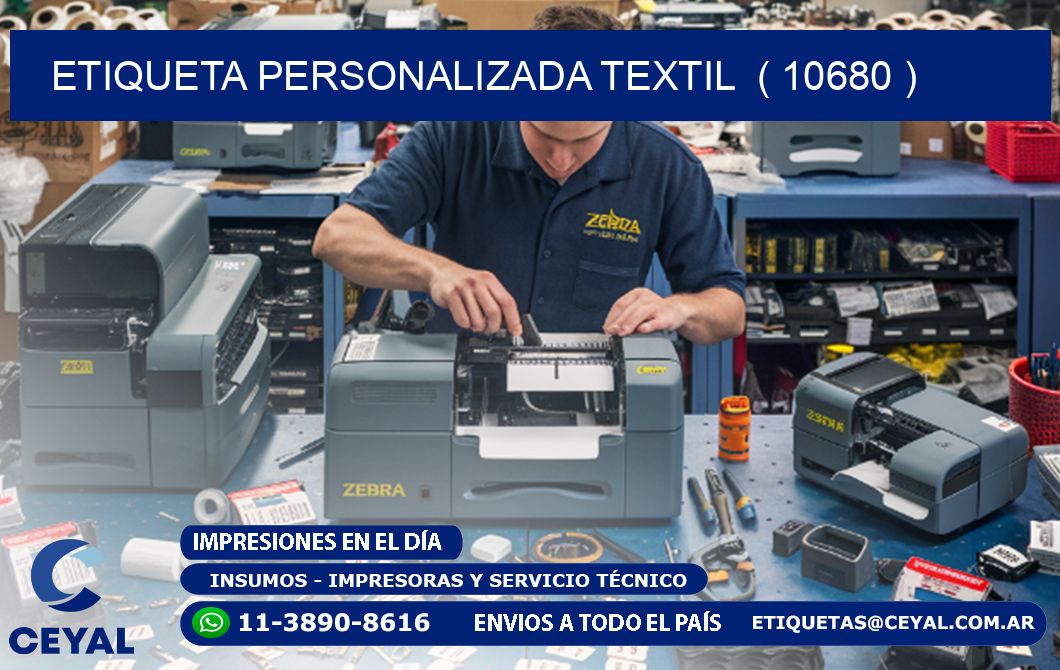 ETIQUETA PERSONALIZADA TEXTIL  ( 10680 )