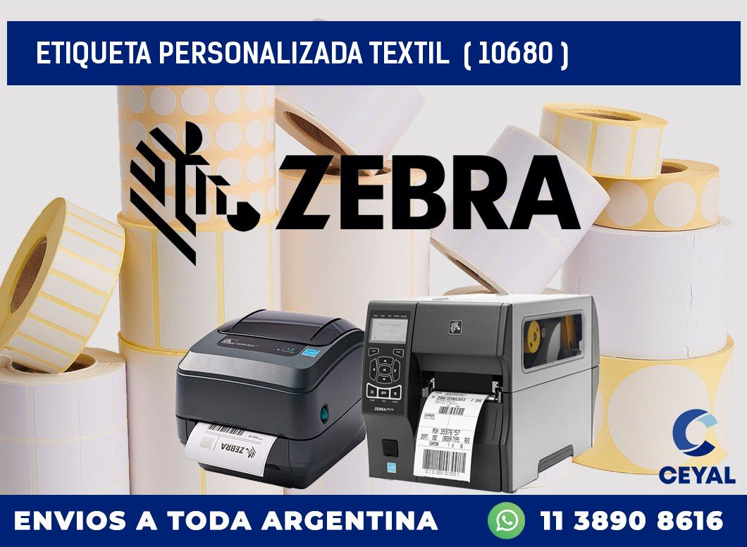 ETIQUETA PERSONALIZADA TEXTIL  ( 10680 )