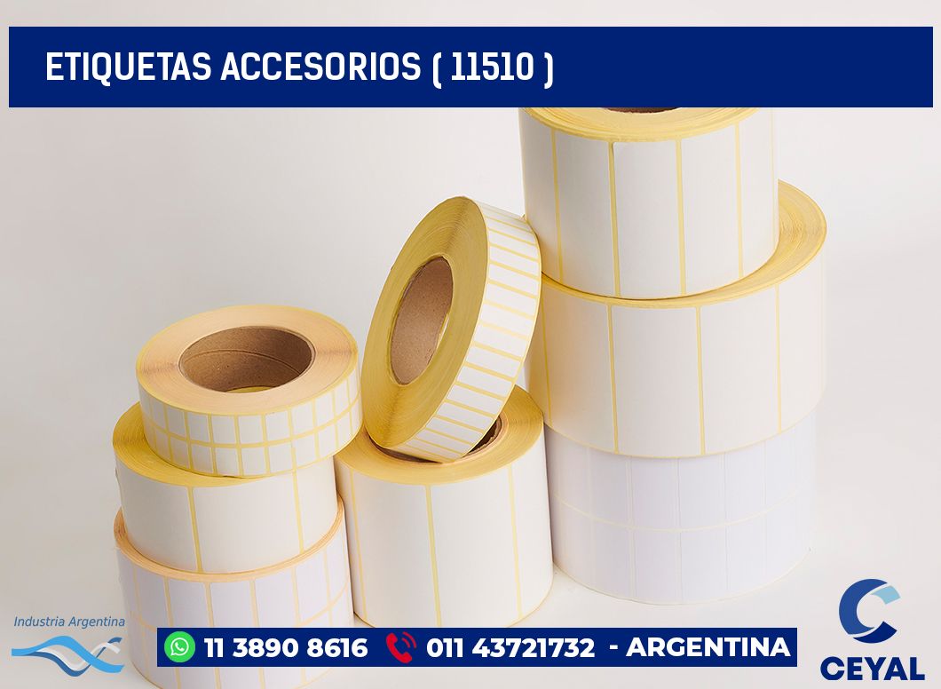 ETIQUETAS ACCESORIOS ( 11510 )