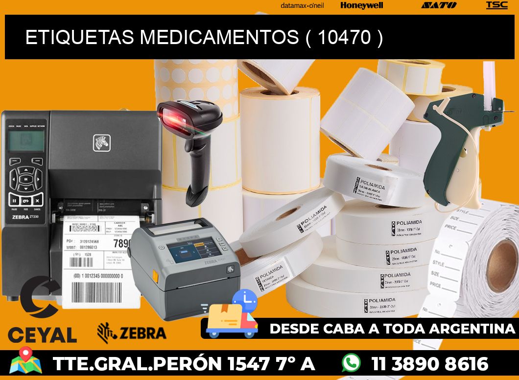 ETIQUETAS MEDICAMENTOS ( 10470 )