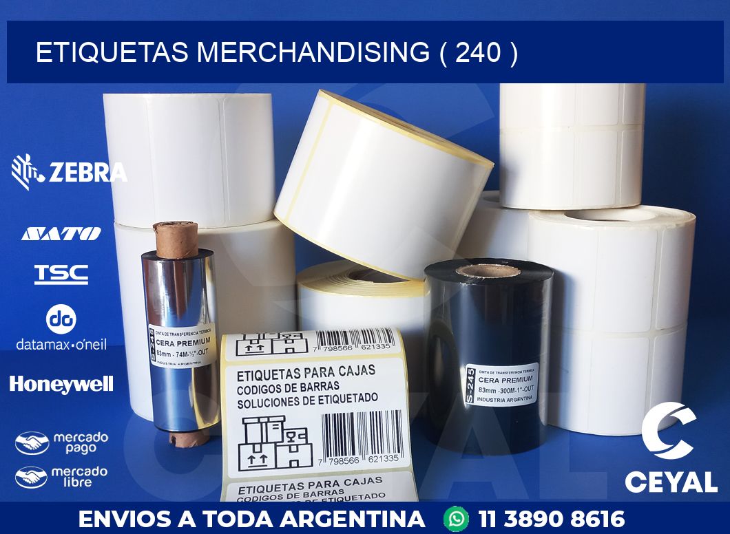 ETIQUETAS MERCHANDISING ( 240 )