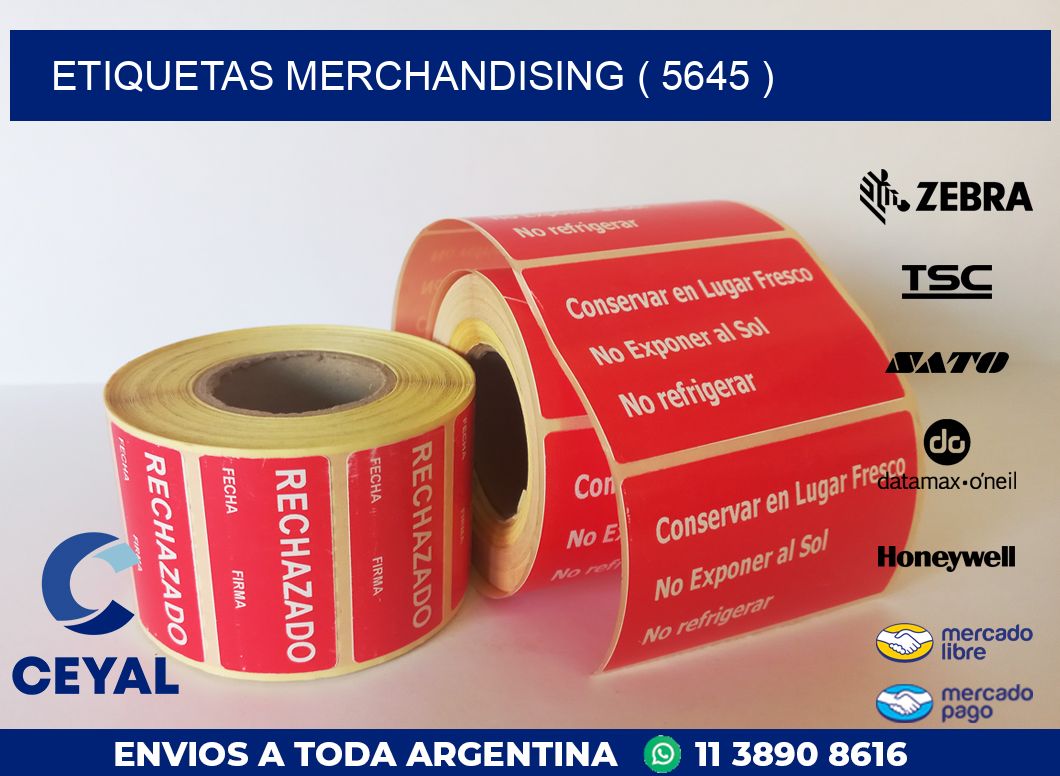 ETIQUETAS MERCHANDISING ( 5645 )