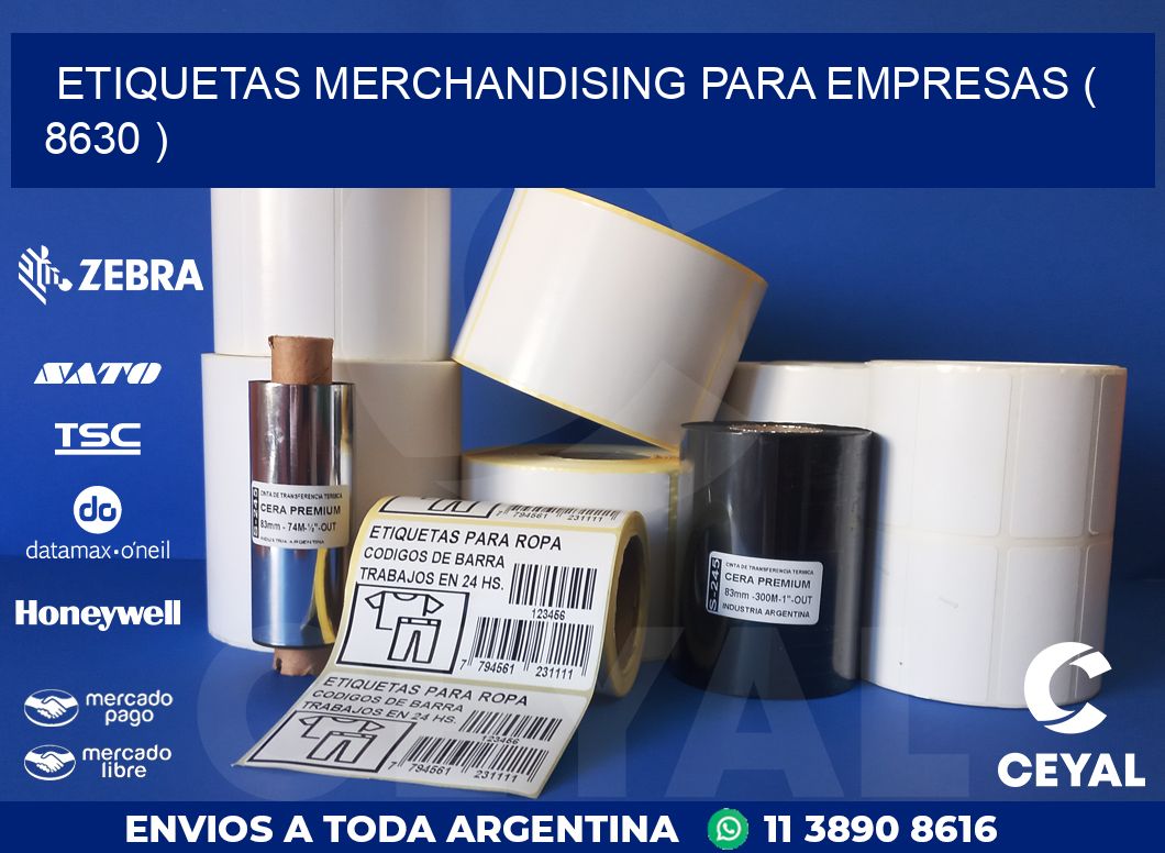 ETIQUETAS MERCHANDISING PARA EMPRESAS ( 8630 )