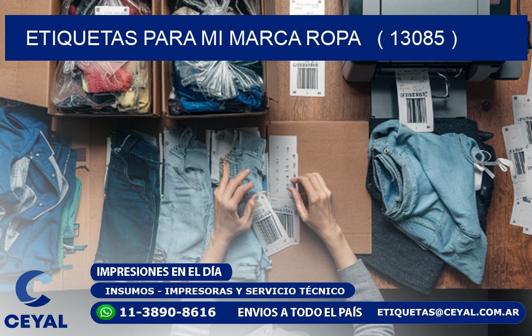ETIQUETAS PARA MI MARCA ROPA   ( 13085 )