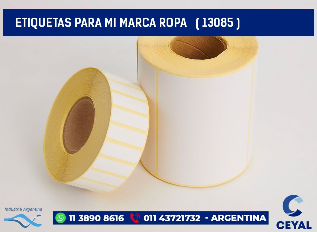 ETIQUETAS PARA MI MARCA ROPA   ( 13085 )