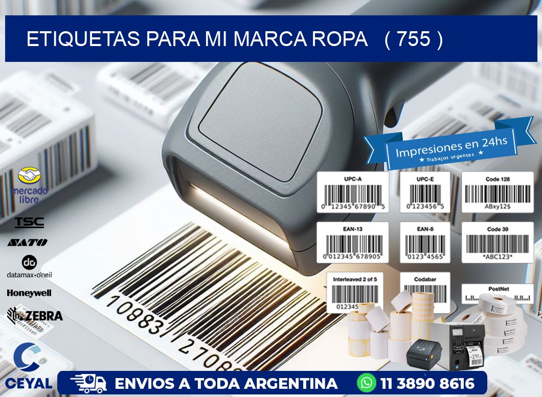 ETIQUETAS PARA MI MARCA ROPA   ( 755 )