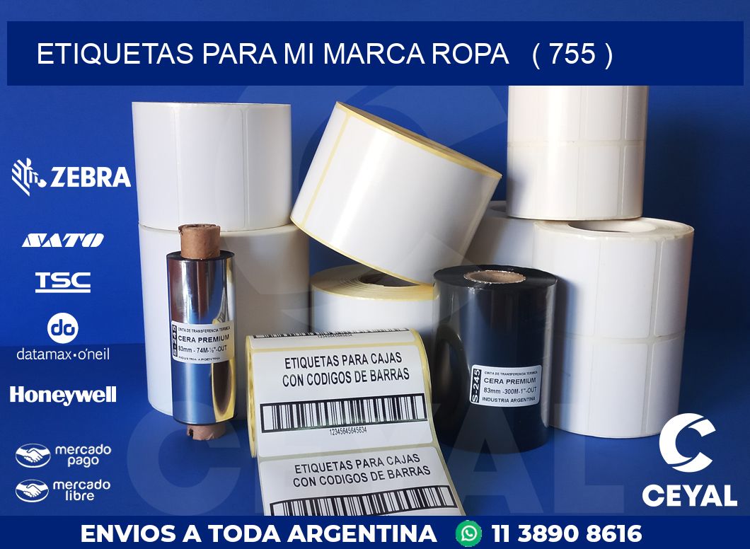 ETIQUETAS PARA MI MARCA ROPA   ( 755 )