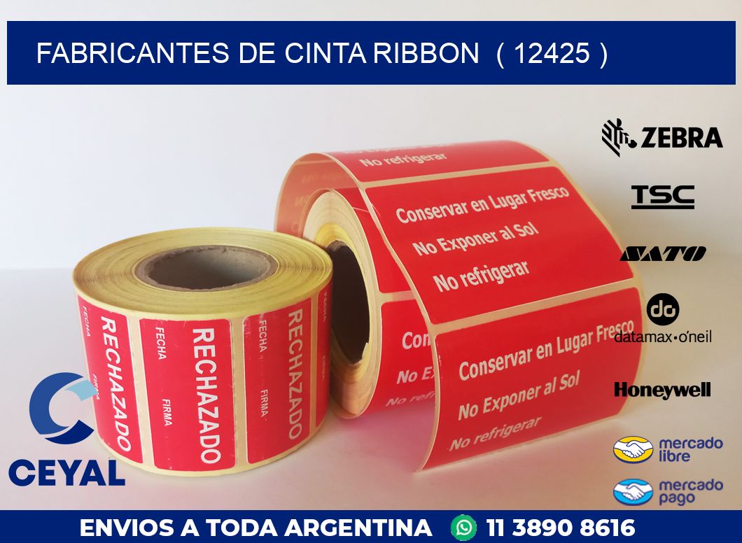 FABRICANTES DE CINTA RIBBON  ( 12425 )