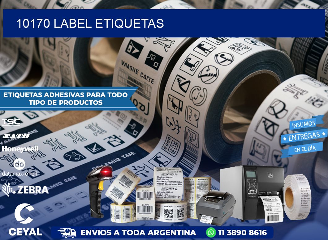 10170 LABEL ETIQUETAS