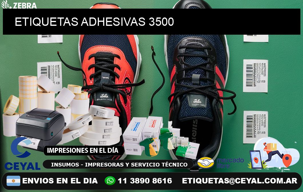 ETIQUETAS ADHESIVAS 3500