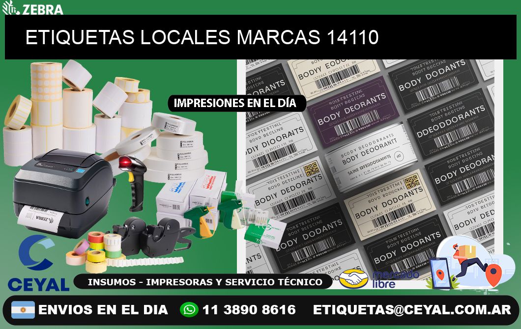 ETIQUETAS LOCALES MARCAS 14110