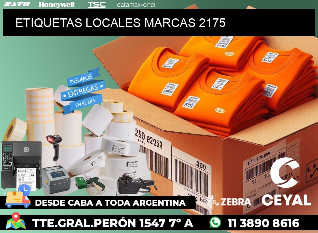 ETIQUETAS LOCALES MARCAS 2175