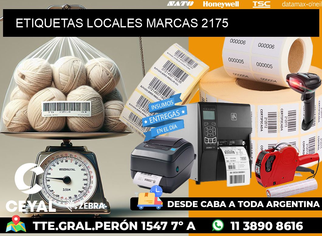 ETIQUETAS LOCALES MARCAS 2175