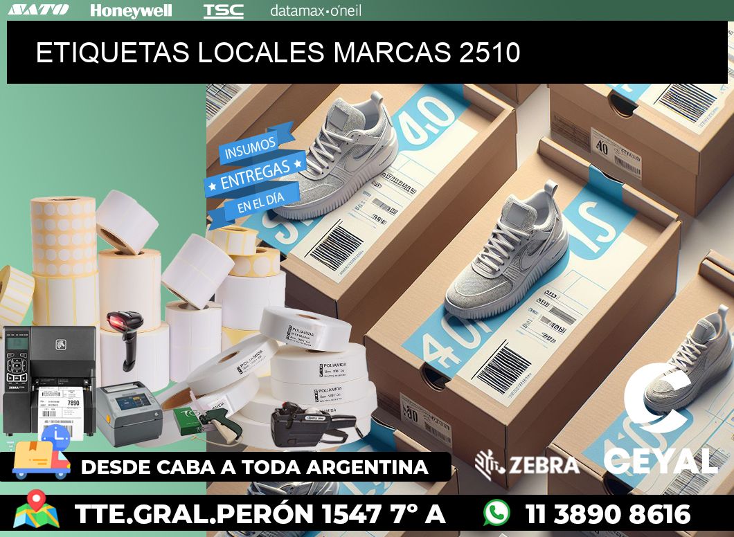 ETIQUETAS LOCALES MARCAS 2510