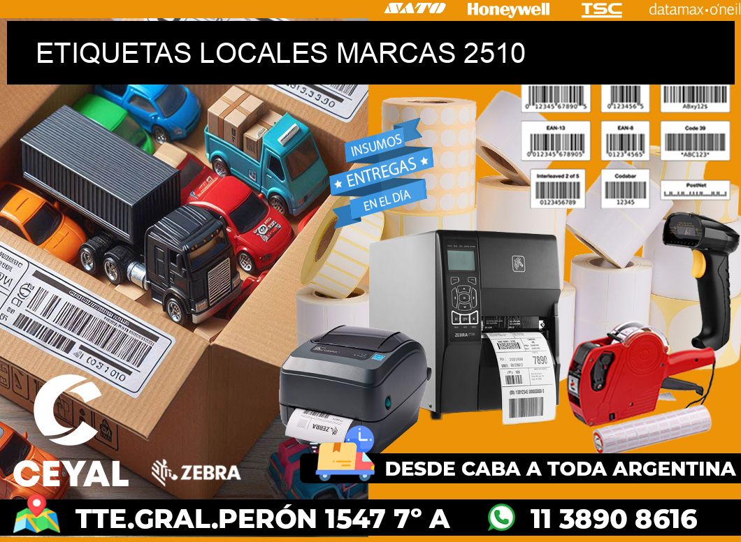 ETIQUETAS LOCALES MARCAS 2510