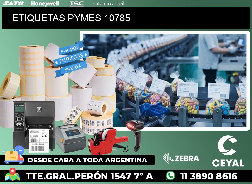 ETIQUETAS PYMES 10785