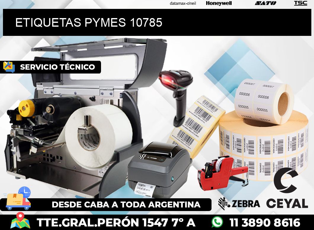 ETIQUETAS PYMES 10785