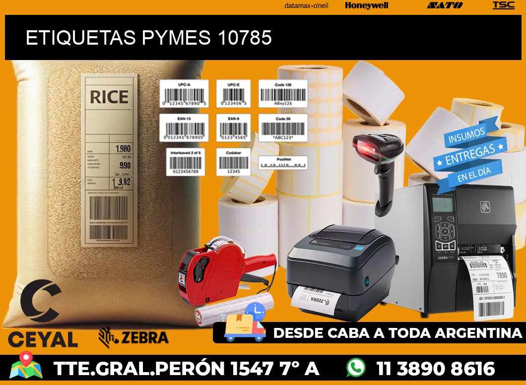 ETIQUETAS PYMES 10785