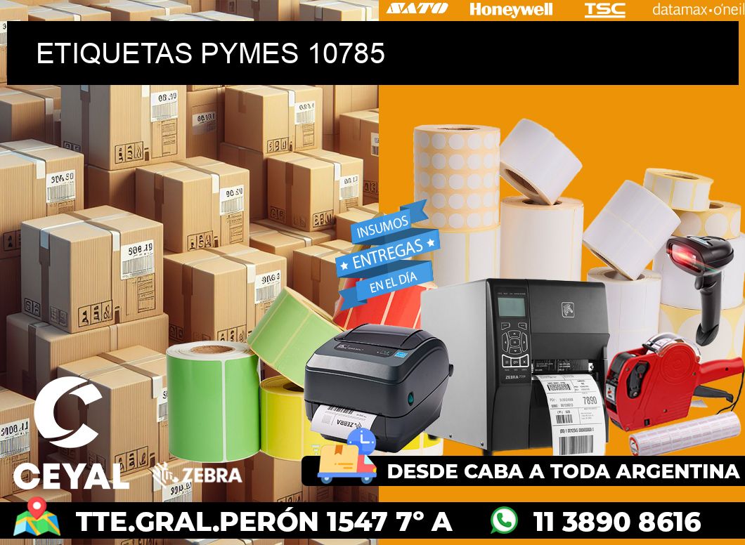 ETIQUETAS PYMES 10785