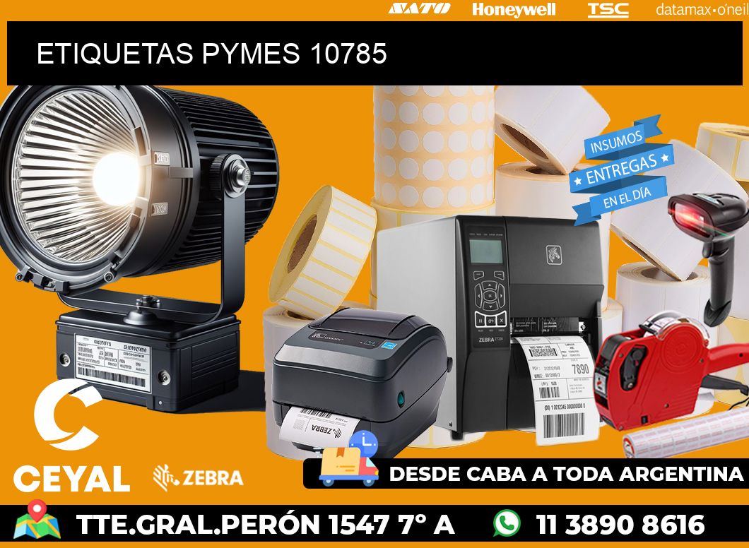 ETIQUETAS PYMES 10785