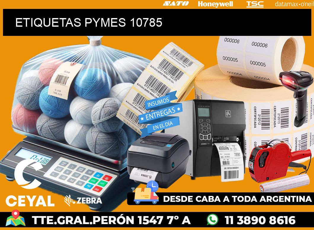 ETIQUETAS PYMES 10785