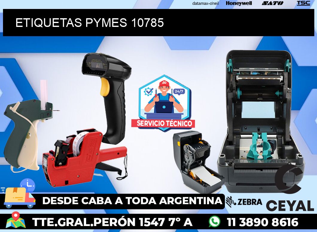 ETIQUETAS PYMES 10785