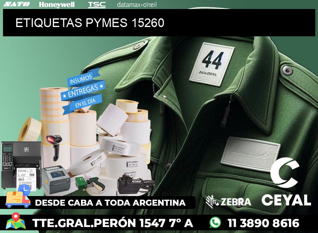 ETIQUETAS PYMES 15260