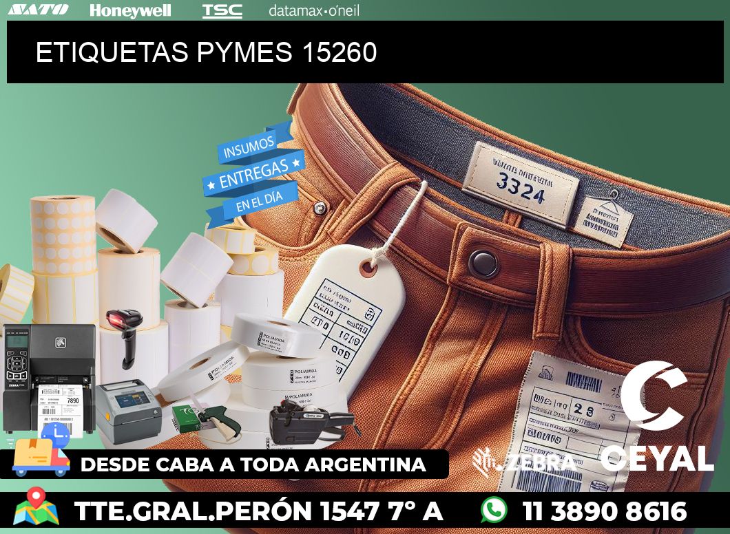 ETIQUETAS PYMES 15260