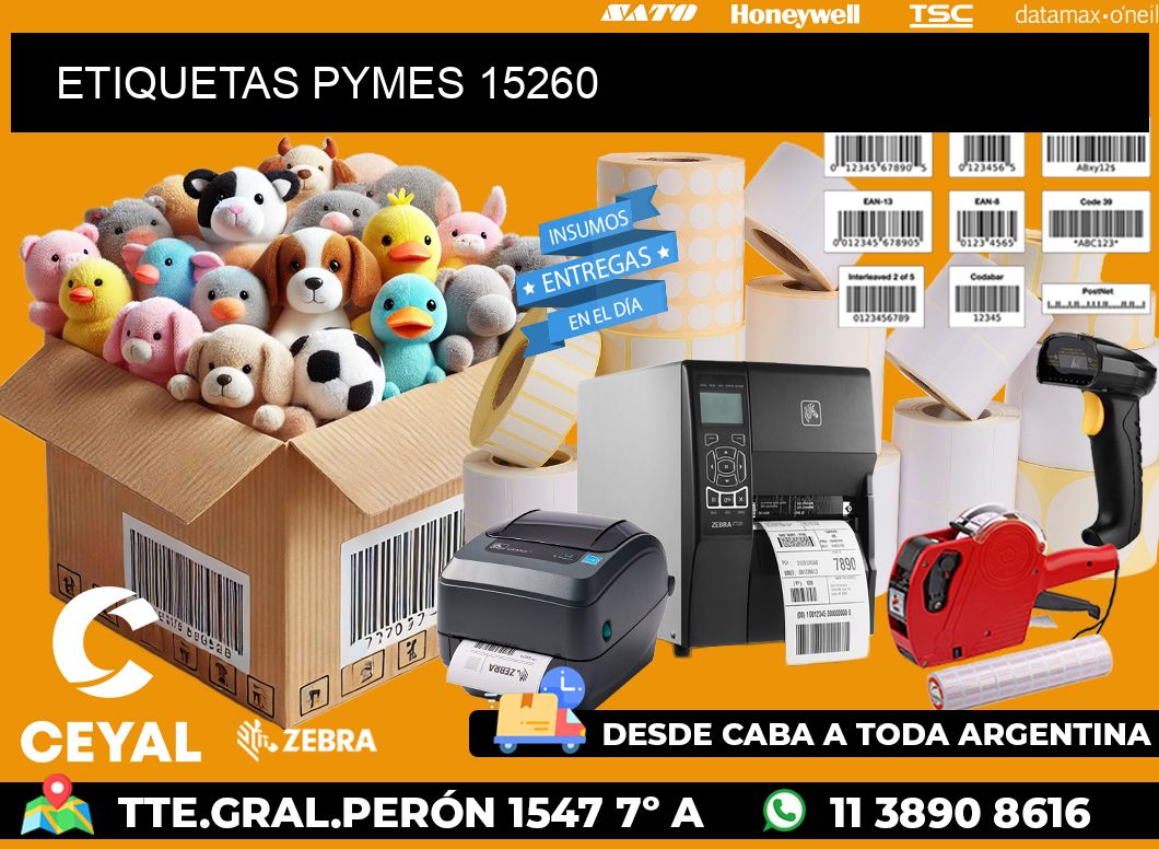 ETIQUETAS PYMES 15260