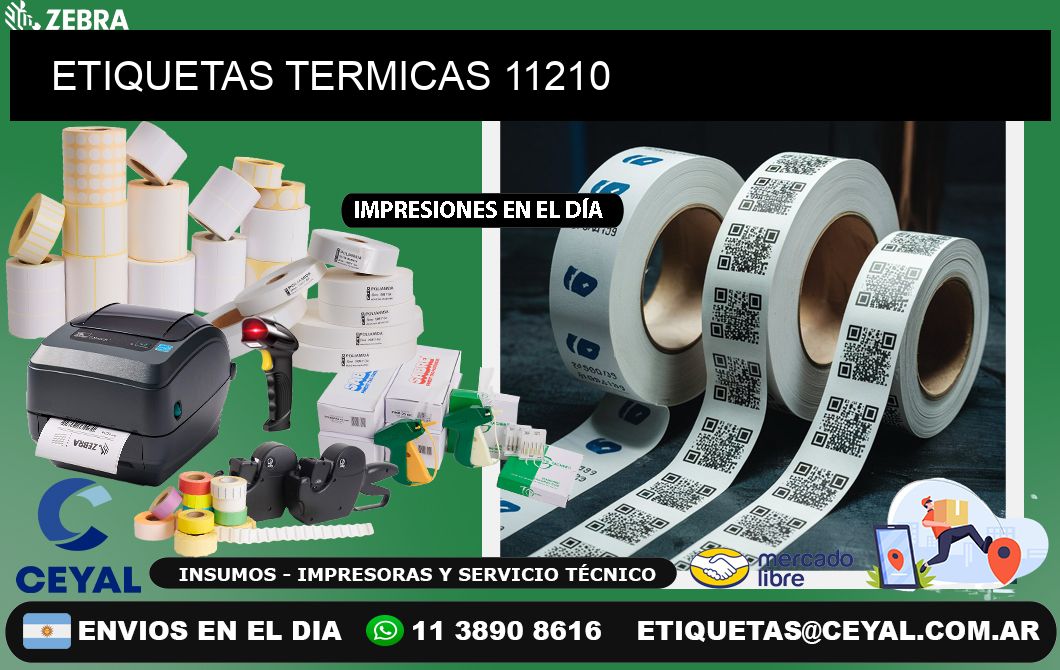 ETIQUETAS TERMICAS 11210