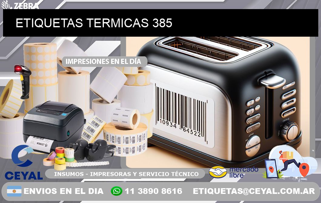 ETIQUETAS TERMICAS 385