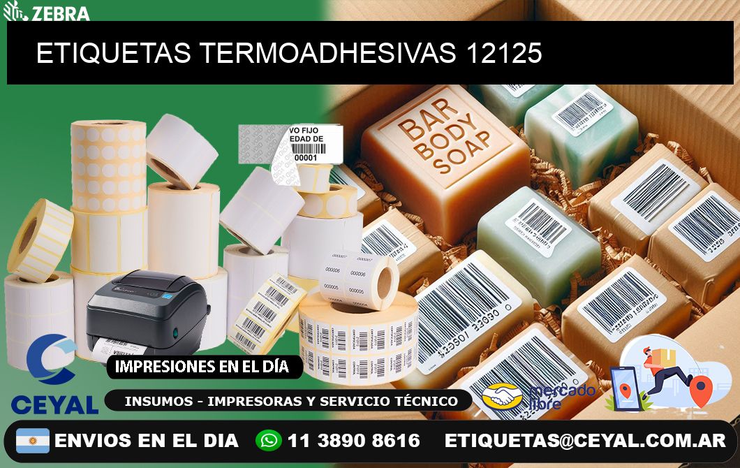 ETIQUETAS TERMOADHESIVAS 12125