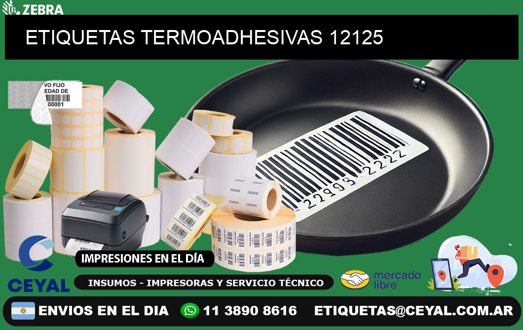 ETIQUETAS TERMOADHESIVAS 12125