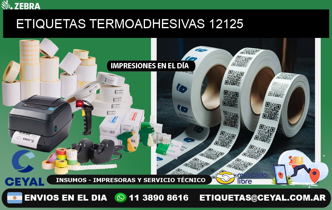 ETIQUETAS TERMOADHESIVAS 12125