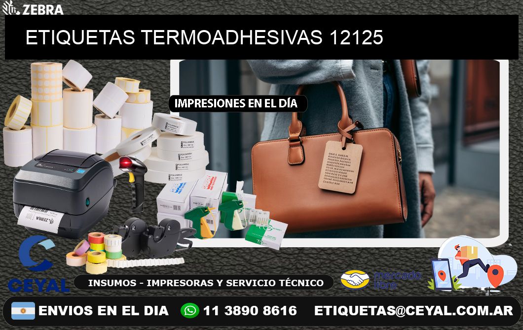 ETIQUETAS TERMOADHESIVAS 12125