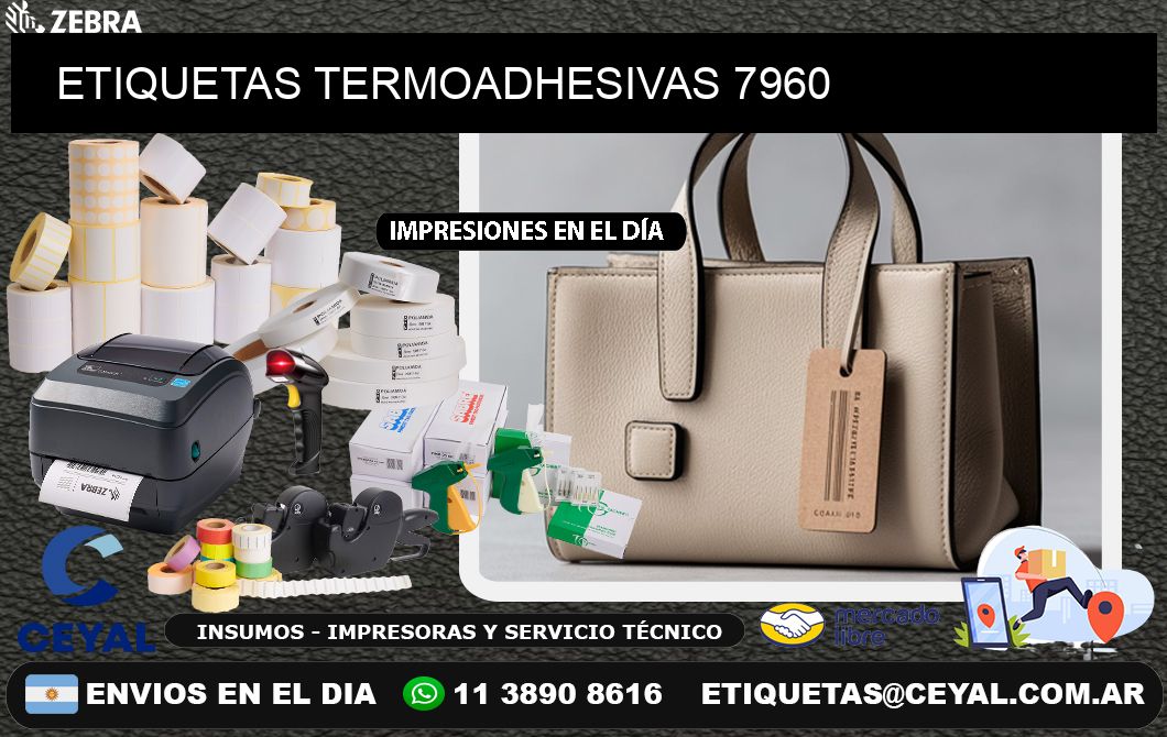 ETIQUETAS TERMOADHESIVAS 7960