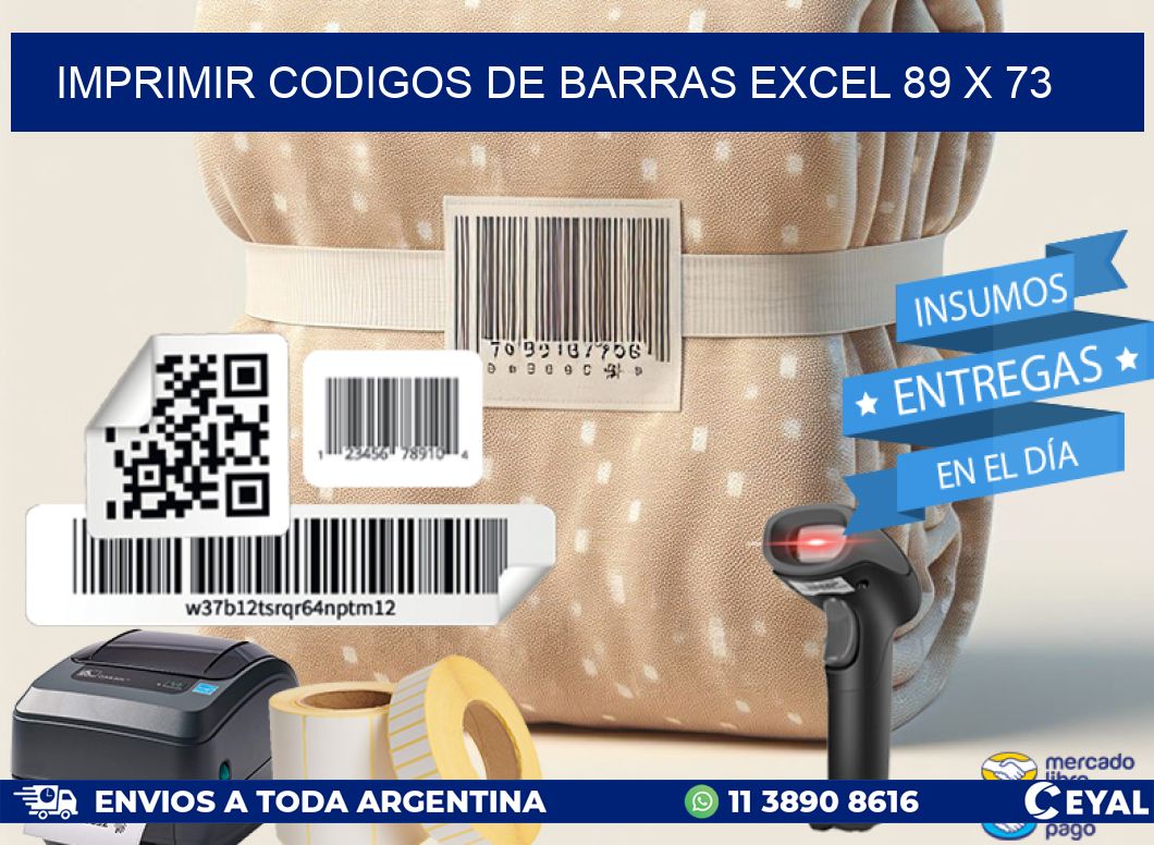 IMPRIMIR CODIGOS DE BARRAS EXCEL 89 x 73