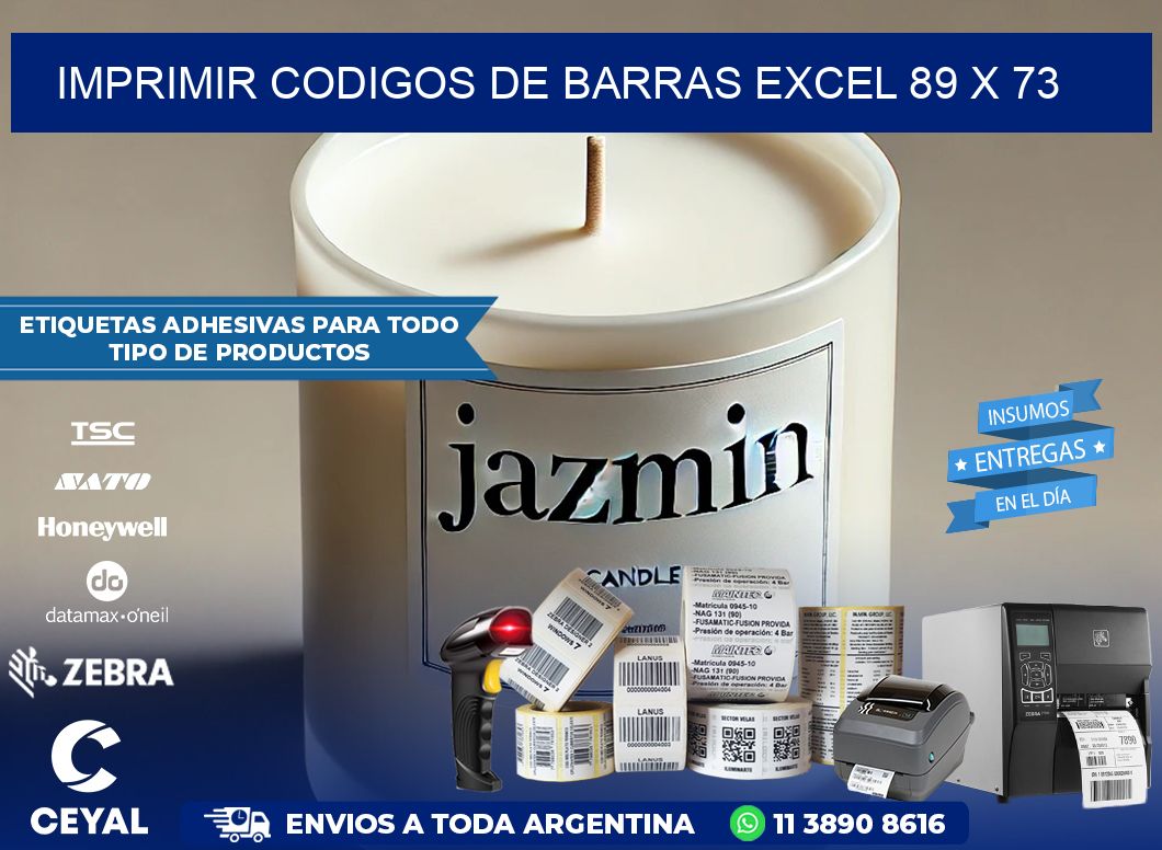 IMPRIMIR CODIGOS DE BARRAS EXCEL 89 x 73