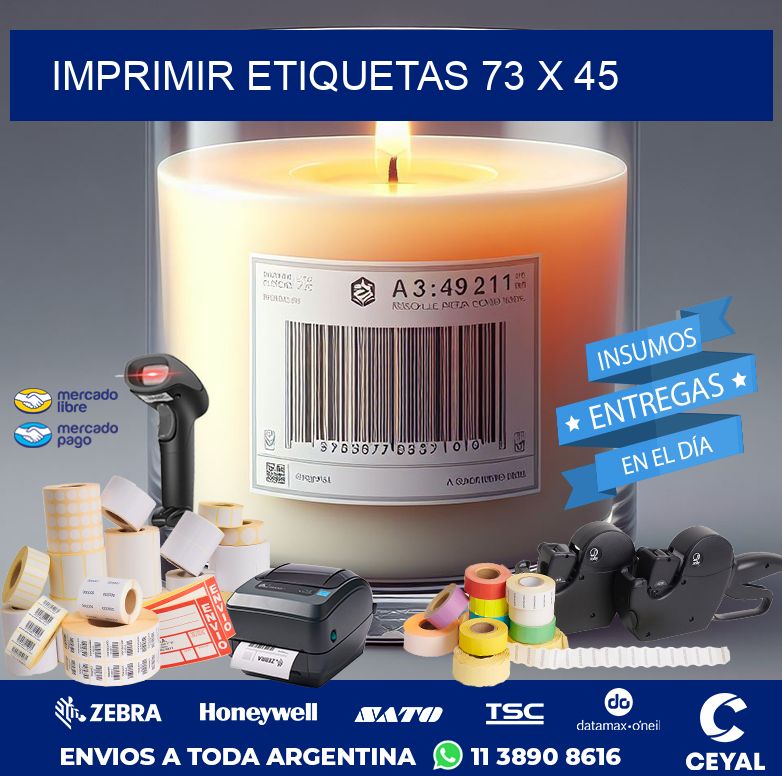 IMPRIMIR ETIQUETAS 73 x 45