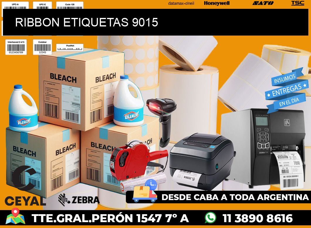 RIBBON ETIQUETAS 9015