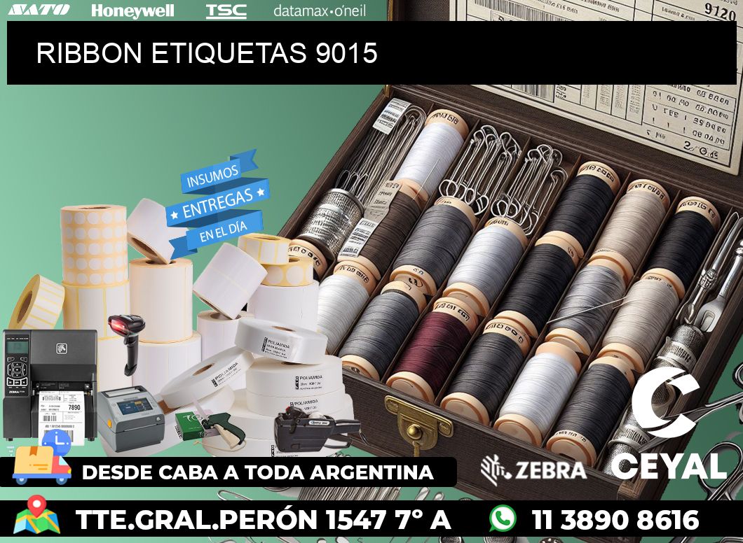 RIBBON ETIQUETAS 9015