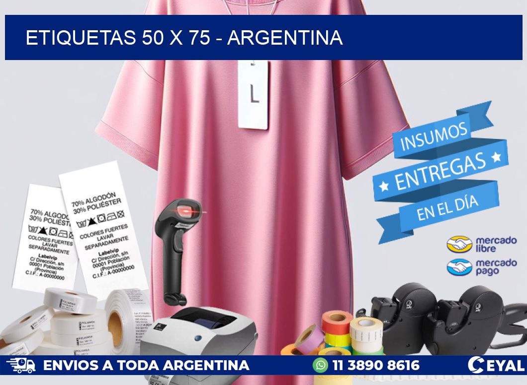 ETIQUETAS 50 x 75 – ARGENTINA