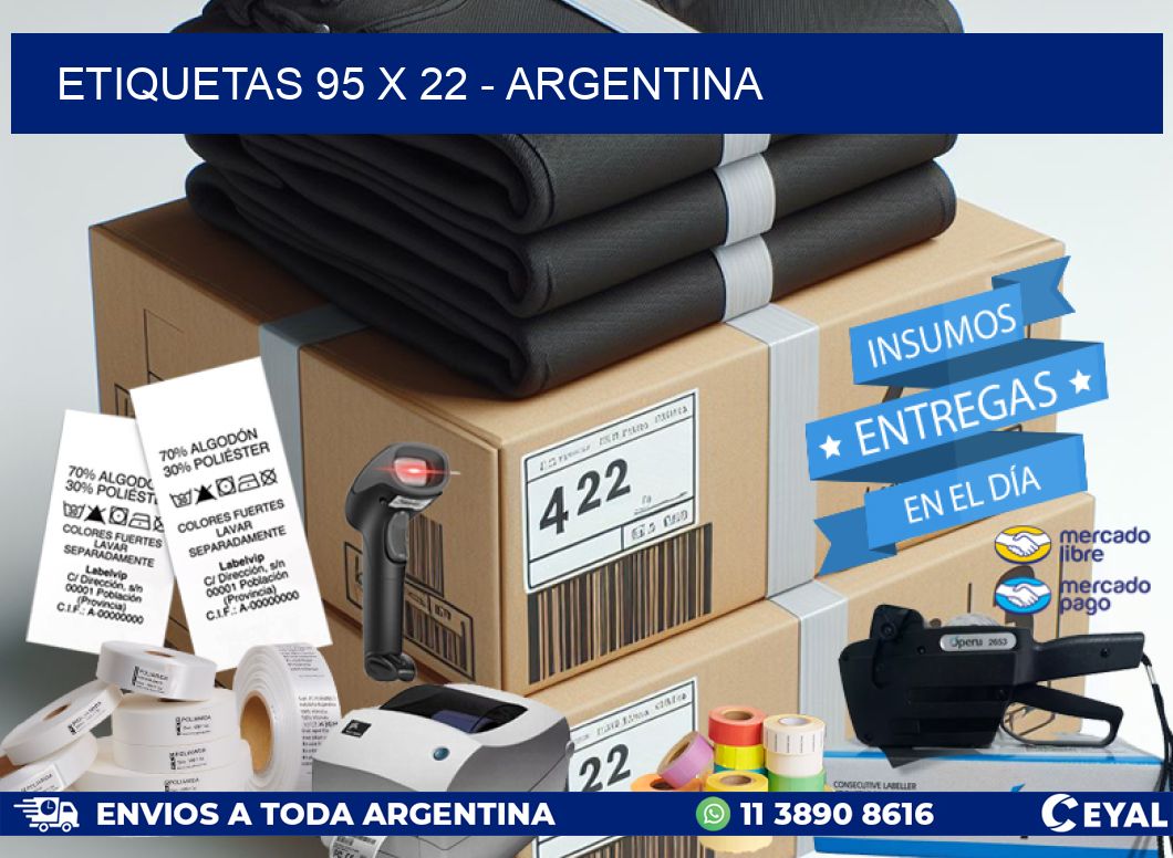 ETIQUETAS 95 x 22 – ARGENTINA