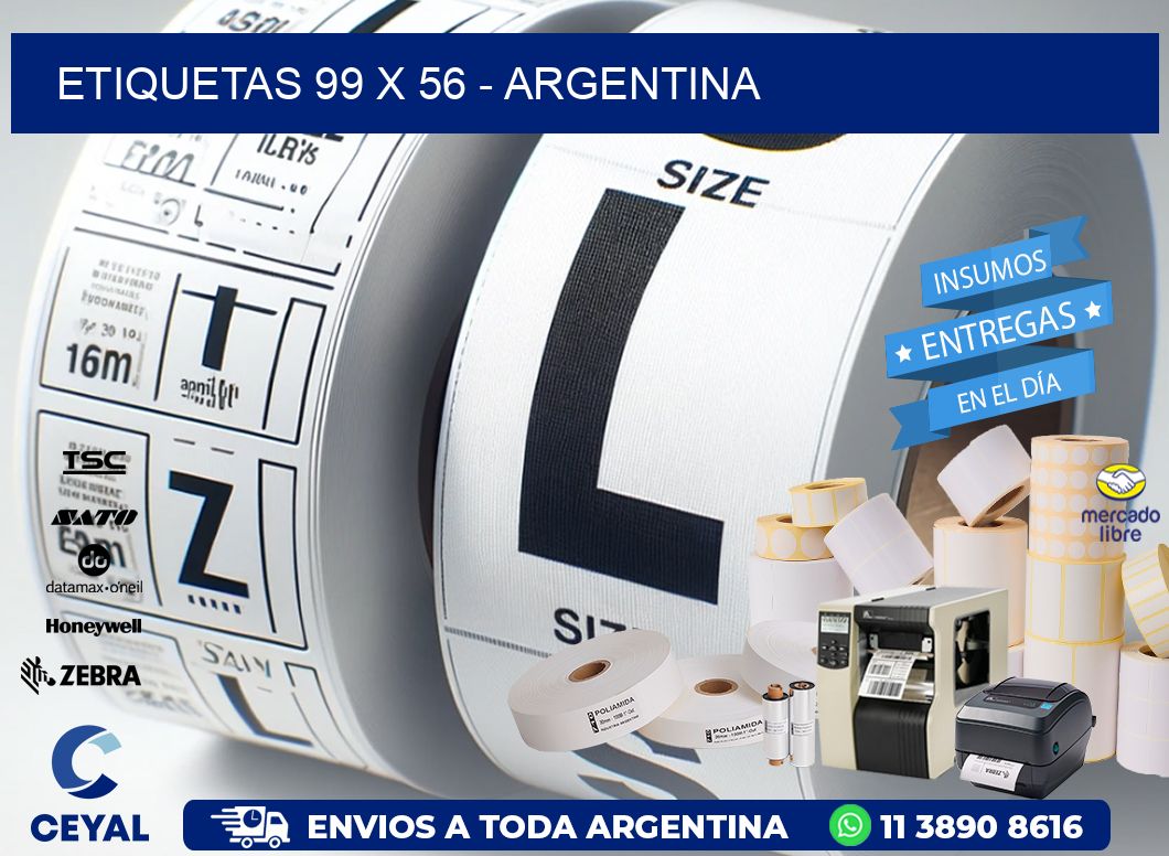 ETIQUETAS 99 x 56 - ARGENTINA