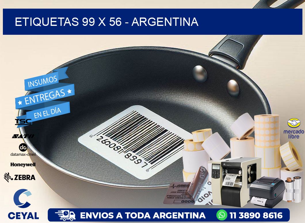 ETIQUETAS 99 x 56 - ARGENTINA